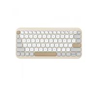 Teclado inalámbrico asus marshmallow kw100/ beige (90XB0880-BKB210)
