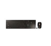 Cherry DW 9100 SLIM Combo Teclado y Ratón RF Wireless + Bluetooth QWERTY Español Negro
