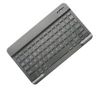 Teclado inalámbrico ergonómico para tabletas y teléfonos inteligentes: inalámbrico, carga USB y tipo