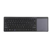 Teclado inalámbrico innovador con panel táctil, conexión multidispositivo para una navegación fluida entre dispositivos, teclas silenciosas que
