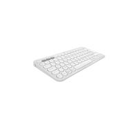 Teclado - Inalámbrico - Logitech - Pebble Keys 2 K380s - Botón Easy-switch - Blanco