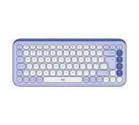 Teclado inalámbrico - LOGITECH - Pop Icon - Violeta - US INTL - 85 teclas silenciosas