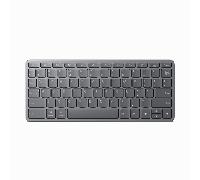 Lenovo Teclado Inalámbrico Multidispositivo (Android, Windows, iPadOS - Bluetooth, USB-C, 12 Teclas de Función) QWERTY Español - Color Gris Luna