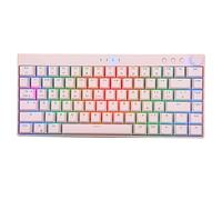Teclado inalámbrico para juegos, 82 teclas, retroiluminación RGB, tres modos, 1800 mAh, teclado de computadora, para PC Gamer Computer, teclado mecánico para juegos, para Windows para IOS para Android