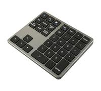 Teclado inalámbrico pequeño - Diseño compacto 35, escritura mecánica | Mini teclado portátil, controlador portátil silencioso, teclado Office (perfecto para PC, juegos, estudio, viag