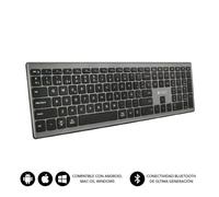 TECLADO SUBBLIM KEYBOARD BLUETOOTH PURE EXTENDED GREY
