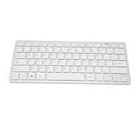 Teclado Inalámbrico Portugués, 78 Teclas Mini Teclado Multilingüe Ultra Delgado, Teclado Silencioso Universal para Android/OS X/iOS/Windows, para iPhone, para iPad, para Mac, etc