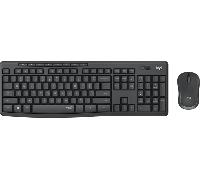 TECLADO INALAMBRICO + RATON LOGITECH MK295 NEGRO
