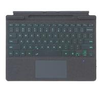 Teclado inalámbrico retroiluminado Bluetooth con mouse trackpad para Microsoft Surface Pro X/Pro 8/Pro 9/Pro 10/Pro 11/Pro 12 (la ranura para bolígrafo no puede cargar el lápiz táctil)
