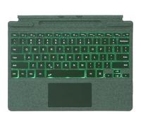 Teclado inalámbrico retroiluminado Bluetooth con mouse trackpad para Microsoft Surface Pro X/Pro 8/Pro 9/Pro 10/Pro 11/Pro 12 (la ranura para bolígrafo no puede cargar el lápiz táctil)
