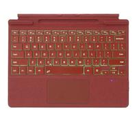 Teclado inalámbrico retroiluminado Bluetooth con mouse trackpad para Microsoft Surface Pro X/Pro 8/Pro 9/Pro 10/Pro 11/Pro 12 (la ranura para bolígrafo no puede cargar el lápiz táctil)