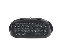 Teclado Inalámbrico RGB para PS5 Pro con Audio(Black) | Audio integrado, jack 3.5mm, chat de voz claro, inmersión total, RGB personalizable