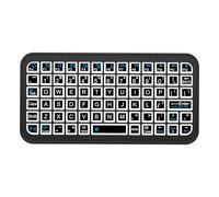 Teclado Inalámbrico - Teclado Inalámbrico Retroiluminado | Teclado Ergonómico De Perfil Bajo | Teclas De Brillo Ajustables Del Teclado De Viaje Compacto, Diseño De Mecanografía Silenciosa, Conexión Bl