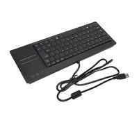 Teclado Industrial con Panel Táctil, Teclado IPC con Cable con Estructura de Pie de Tijera Portátil