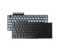 Teclado inglés Estadounidense, Compatible con ASUS, ROG Zephyrus, ROG Huan 16 G16 GA503 GA503Q GA503QR GA503QS, Huan 15 G15 GU603 GU603H con retroiluminación(Black Colorful bac.)