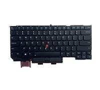 Teclado inglés original de Estados Unidos con retroiluminación para ThinkpadX1 Carbon 5ª generación 5, accesorios para laptop, teclado negro inglés