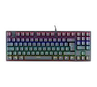 Teclado Itek Gaming "x50" Mecánica RGB Multimedia Switch Azul Outemu. Sw.