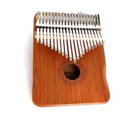 Teclado Kalimba Sólido De 17 Teclas Instrumentos Musicales Piano De Pulgar Calimba Con Bolsa De Martillo Para Cancionero Piano De Dedos