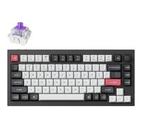 Teclado Keychron Q1 HE Hall Effect Magnético 75% RGB inalámbrico con switches magnéticos y knob