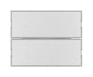 Teclado KNX 2 fases, series berker K.x de hager, aluminio