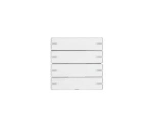 Teclado KNX 4 fases, series berker Q.x de hager, blanco polar