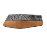 Teclado Lenovo Go Wireless Split Español Ergonómico Inalámbrico Gris Sin Numérico