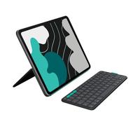 Teclado Logitech Flip Folio para iPad Pro 13" y Air 13" QWERTZ Suizo Grafito