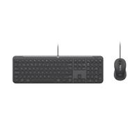 Teclado Logitech Signature Slim MK620 de tijera QWERTY con ratón óptico incluido