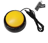 Teclado macro USB de programación, botón de decisión de política principal con una sola mano, tecla de introducción predeterminada, teclado de control para juegos de PC, respuesta de lotería, unidad