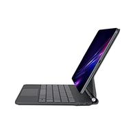 Teclado Magic Keyboard para Air 11" (M2 2024/M3 2025) y iPad Pro 11" (1st/2nd/3rd/4th) y 10,9" Air 5/4ª generación con teclado, Bluetooth, función de carga USB-C, trackpad incorporado, diseño