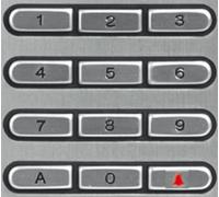 Teclado MDS Direct CITY CLASSIC repuestoFERMAX 9619