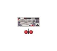Teclado mec nico retro 8Bitdo con Bluetooth, 24 g, USB-c, intercambiable en caliente