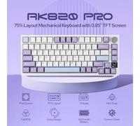 Teclado mecánico para juegos AJAZZ AK820, todas las teclas, luces preciosas intercambiables en Flying Fish Switch