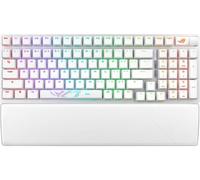 ASUS ROG Strix Scope II 96 Wireless White - Teclado - con Cable e inalámbrico - Bluetooth 5.1 - USB - 1000 Hz - RGB - Blanco