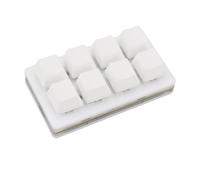 Teclado Mecánico de 8 Teclas, Teclado Mecánico Intercambiable en Caliente, Mini Teclado Mecánico Multifuncional para Escribir y Jugar de Manera Eficiente