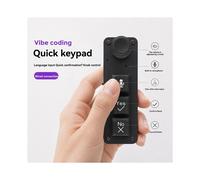 Teclado Mecánico de Macro de Voz AI de 3 Teclas con Perilla Única Teclado Conectado por Cable Doble Conexión Teclado de Entrada Inteligente