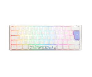 Teclado Mecânico Ducky ONE 3 Classic Mini 60% Pure White MX-Silver (ES)