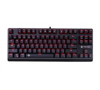 Teclado mecánico Fantech Gaming Teclado 87 teclas LED con retroiluminación multicolor 10 Full Anti-ghosting Diseño para jugadores y typists-us diseño