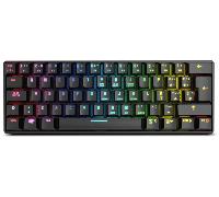 Krom Kluster RGB Compact RED inalámbrico | Teclado mecánico