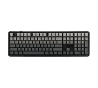 Teclado Mecánico Inalámbrico EPOMAKER X AULA F108 de Tamaño Completo, Diseño ANSI 100%, Intercambiable en Caliente, Cableado/2.4GHz/Bluetooth 5.0, Retroiluminación RGB Black Grey
