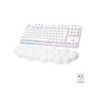 TECLADO MECANICO INALAMBRICO GAMING LOGITECH G715 LIGHTSYNC RGB - GX BROWN LINEAL - BLANCO 920-010685