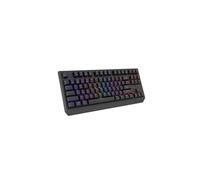 Teclado mecánico inalámbrico negro RGB - Genesis - Thor 230 TKL - Outemu Red - Bluetooth / USB-C - Sin teclado numérico