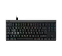 Logitech G G515 Rapid TKL, Teclado con Cable de Perfil bajo para Gaming, para Gaming PC Totalmente Personalizable interruptores analógicos de Perfil bajo, activador rápido, USB-A, QWERTY ESP - Negro