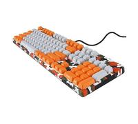 Teclado mecánico Motospeed K96 camuflaje naranja (interruptor marrón)