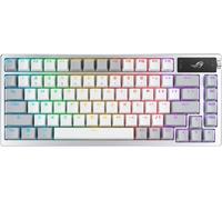 ASUS ROG Azoth Blanco - Teclado - Inalámbrico - USB 2.0, 2,4GHz, Bluetooth 5.1 - NX Snow Switches - QWERTY - Blanco