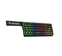 Teclado mecánico para juegos con retroiluminación RGB USB-A - Negro