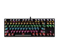 Teclado mecánico para juegos, PCB de fibra de vidrio que garantiza una mayor estabilidad de la señal y una vida útil más larga, diseño