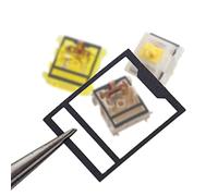 Teclado mecánico Switch Film 120 piezas Inter-Axial Paper Switch Repair HTV Inter-Axial Pad Structure Compatible with Cherry MX Kailh Gateron