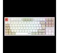 Teclado Mecánico TKL Phoenix Royal PBT Blanco - Estilo y Rendimiento para Gamers