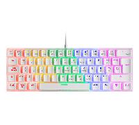 teclado mecanico ultra compacto mars gaming mk60br italiano white switch marron pr de 100hz